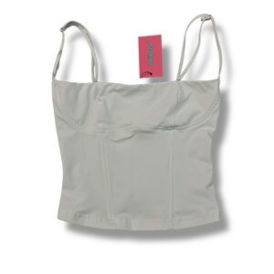 Edikted Juno Spaghetti Strap Corset Top